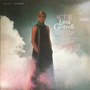 Lana Cantrell Act III Vinyl Lp '68